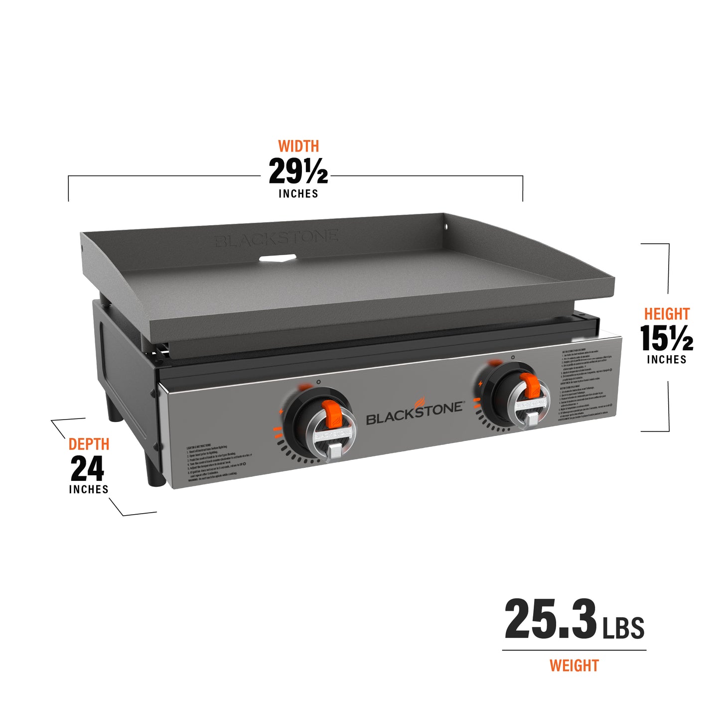 Gratar tip plita, pe gaz - Blackstone 22" Tabletop Griddle