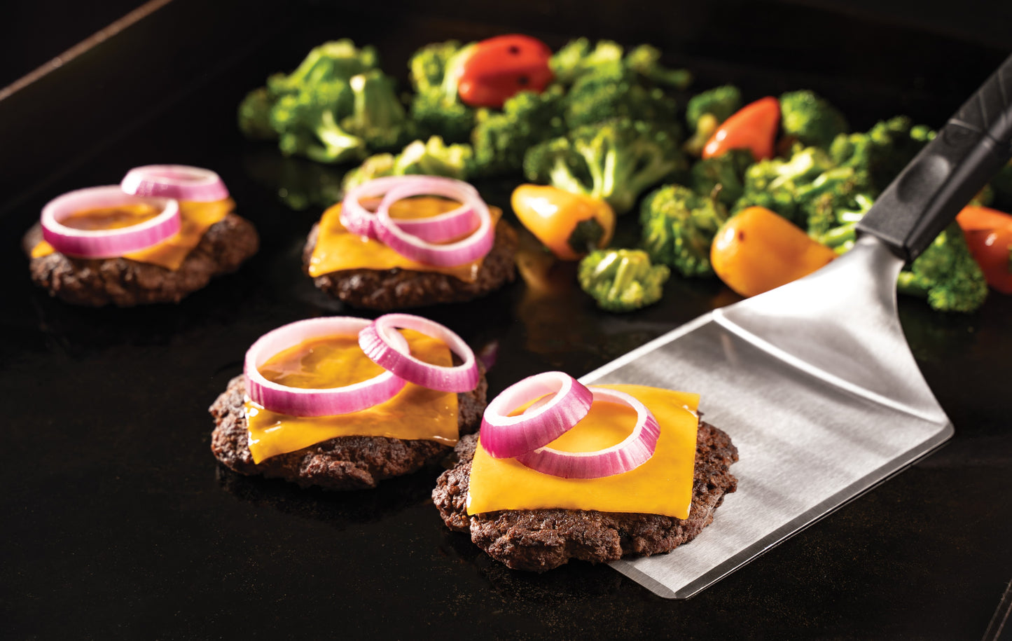 Set ustensile burgeri - Blackstone Hamburger Kit (3 piese)